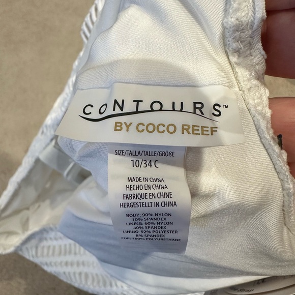 NWT New Designer Cutout Swimsuit Bathing Suit COCO REEF SHAPEMAKER Size 10 34C - Picture 6 of 12